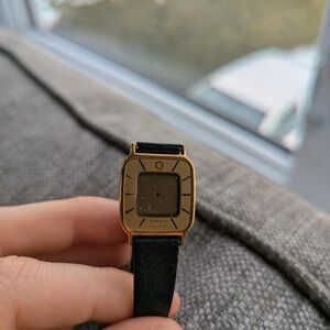 Timex Black and Gold Smartwatch